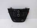 VAUXHALL INSIGNIA 2009-2013 STEREO CONTROL SWITCHES PANEL  2009,2010,2011,2012,2013VAUXHALL INSIGNIA 09-13 STEREO RADIO CD 500 NAVI SWITCHES 13273102 20834 13273102      GRADE B