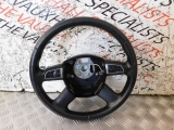 AUDI A3 3 DOOR HATCHBACK 2003-2013 STEERING WHEEL 2003,2004,2005,2006,2007,2008,2009,2010,2011,2012,2013AUDI A3 MPI TECHNIK MK2 FL (8P) (A5) 03-13 STEERING WHEEL + CONTROLS 8R0419601S      Used