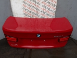 BMW 3 SERIES 4 DOOR SALOON 2012-2015 2.0 BOOTLID 2012,2013,2014,2015BMW 3 SERIES 320I (F30) 4DR SALOON 12-15 BOOTLID WITH CAMERA RED 39939 SCUFFS      GRADE B