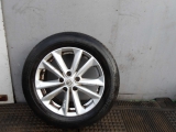 NISSAN QASHQAI 5 DOOR HATCHBACK 2014-2018 ALLOY WHEEL - SINGLE 2014,2015,2016,2017,2018NISSAN QASHQAI MK2 J11 2014-2018 SINGLE ALLOY WHEEL + TYRE 17 INCH 4EA1A VS921 4EA1A      GRADE B