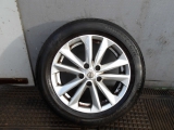 NISSAN QASHQAI 5 DOOR HATCHBACK 2014-2018 ALLOY WHEEL - SINGLE 2014,2015,2016,2017,2018NISSAN QASHQAI MK2 J11 2014-2018 SINGLE ALLOY WHEEL + TYRE 17 INCH 4EA1A VS9249 4EA1A      GRADE B