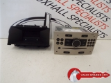 VAUXHALL ASTRA 2004-2010 STEREO SYSTEM 2004,2005,2006,2007,2008,2009,2010VAUXHALL ASTRA H 04-10 STEREO CD30 AND DISPLAY  13251050 IDENT : URA 13206194      Used