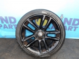 VAUXHALL CORSA 2010-2014 ALLOY WHEEL - SINGLE 2010,2011,2012,2013,2014VAUXHALL CORSA D SRI 2010-2014 ALLOY WHEEL + TYRE 17 INCH BLACK AANW VS1136 AANW      Used