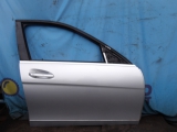 MERCEDES C CLASS C180 4 DOOR SALOON 2007-2011 DOOR BARE (FRONT DRIVER SIDE) SILVER 2007,2008,2009,2010,2011MERCEDES BENZ C CLASS C180 MK3 W204 2007-2011 RIGHT FRONT O/S/F DOOR BARE 40523      GRADE B