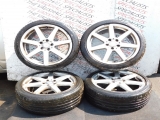 MERCEDES C CLASS C220 2 DOOR COUPE 2011-2015 ALLOY WHEELS - SET 2011,2012,2013,2014,2015MERCEDES C CLASS C204 COUPE 11-15 SET OF ALLOY WHEELS +TYRES 18 INCH A2044019902 A2044019902      GRADE B