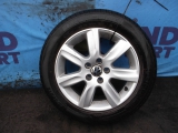 VOLKSWAGEN POLO 5 DOOR HATCHBACK 2009-2014 ALLOY WHEEL - SINGLE 2009,2010,2011,2012,2013,2014VOLKSWAGEN POLO 09-14 SINGLE ALLOY WHEEL + TYRE 15 INCH 6R0601025L V11 SCRATCHES 6R0601025L      GRADE B