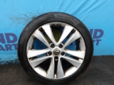 VAUXHALL ZAFIRA 5 DOOR MPV 2012-2017 ALLOY WHEEL - SINGLE 2012,2013,2014,2015,2016,2017VAUXHALL ZAFIRA C 12-17 SINGLE ALLOY WHEEL + TYRE 18 INCH ABBU V173 TYRE DAMAGED ABBU      GRADE C