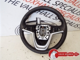 VAUXHALL INSIGNIA 5 DOOR HATCHBACK 2009-2013 STEERING WHEEL (LEATHER) 2009,2010,2011,2012,2013VAUXHALL INSIGNIA 09-13 LEATHER STEERING WHEEL WITH CONTROLS 13316547 10440      Used