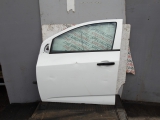 CHEVROLET AVEO 5 DOOR HATCHBACK 2011-2015 DOOR BARE (FRONT PASSENGER SIDE) WHITE 2011,2012,2013,2014,2015CHEVROLET AVEO MK2 5DR HATCH 2011-2015 LEFT FRONT N/S/F DOOR BARE WHITE 39236       GRADE C