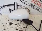 VAUXHALL CORSA 2010-2014 WING MIRROR (DRIVER SIDE) 2010,2011,2012,2013,2014VAUXHALL CORSA D 06-14 O/S DOOR MIRROR 468435664 WHITE 10U/474 12262 *SCRATCHES*      Used