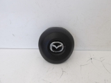 MAZDA 3 2014-2018 STEERING WHEEL AIRBAG 2014,2015,2016,2017,2018MAZDA 3 D SPORT NAV MK3 BM 5DR HATCH 2014-2018 STEERING WHEEL SRS A/BAG 40159      GRADE B