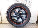 HYOSUNG GT 125 RC 2009-2018 REAR WHEEL 2009,2010,2011,2012,2013,2014,2015,2016,2017,2018HYOSUNG GT 125 RC 09-18 REAR WHEEL 17 INCH 150-70-17 26683      Used