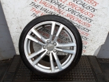 AUDI A3 SALOON 2017-2020 ALLOY WHEEL - SINGLE 2017,2018,2019,2020AUDI A3 TFSI S LINE 17-20 SINGLE ALLOY WHEEL + TYRE 225-40-18 8V0601025BC V24 8V0601025BC      GRADE B