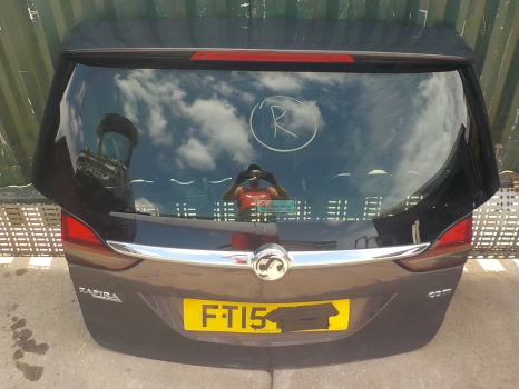 VAUXHALL ZAFIRA TOURER SRI CDTI E6 4 DOHC MPV 5 Door 2012-2018 1956 BOOTLID