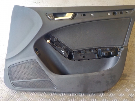AUDI A4 TDI QUATTRO SE TECHNIK E5 4 DOHC SALOON 4 Door 2013-2015 DOOR PANEL/CARD (FRONT DRIVER SIDE)