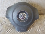 VOLKSWAGEN GOLF SE TDI E5 4 DOHC HATCHBACK 5 Door 2009-2012 AIR CRASH BAG (DRIVER SIDE) 2009,2010,2011,2012VOLKSWAGEN GOLF MK6 STEERING COVER HORN  DRIVER SIDE 5K0880201H 2009-2012 5K0880201 VOLKSWAGEN PASSAT B6 MK7 2008-2010 DRIVER SIDE  STEERING WHEEL 3C0880201R    GOOD