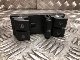 SEAT LEON MK2 2005-2008 ELECTRIC WINDOW SWITCH BANK - DRIVER FRONT 2005,2006,2007,2008SEAT LEON MK2 2005-2012 ELECTRIC WINDOW SWITCH - DRIVER FRONT      Used