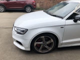 AUDI A3 8V SALOON 2015-2019 WING - PASSENGER SIDE LY9C 2015,2016,2017,2018,2019AUDI A3 8V SALOON FACELIFT 2015-2019 WING - PASSENGER SIDE - LY9C      Used