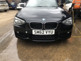 BMW 1 SERIES 2012-2015 BUMPER - FRONT BLACK 475 2012,2013,2014,2015BMW 1 SERIES F20 F21 M SPORT 11-14 BUMPER (COMPLETE) FRONT - SAPPHIRE BLACK 475      Used