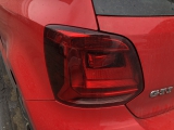 VOLKSWAGEN VW POLO GTI 3DR 2014-2017 REAR/TAIL LIGHT - PASSENGER SIDE 2014,2015,2016,2017VOLKSWAGEN VW POLO GTI 6C 3DR 2014-2017 REAR/TAIL LIGHT - PASSENGER SIDE      Used