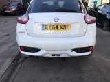 NISSAN JUKE 2014-2018 BUMPER - REAR ARCTIC WHITE 326 2014,2015,2016,2017,2018NISSAN JUKE F15 2014-2018 BUMPER - REAR - ARCTIC WHITE 326      Used