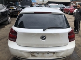 BMW 1 SERIES F20 2012-2015 TAILGATE MINERAL WHITE A96 2012,2013,2014,2015BMW 1 SERIES F20 2012-2015 TAILGATE BOOTLID (COMPLETE) MINERAL WHITE A96      Used