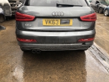 AUDI Q3 S LINE 2011-2015 BUMPER - REAR LZ7S 2011,2012,2013,2014,2015AUDI Q3 S LINE 2011-2015 COMPLETE REAR BUMPER - LZ7S      Used