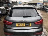 AUDI Q3 S LINE 2011-2015 TAILGATE LZ7S 2011,2012,2013,2014,2015AUDI Q3 S LINE 2011-2015 TAILGATE BOOTLID (BARE) LZ7S      Used