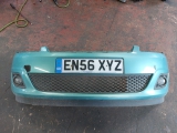 FORD FIESTA 5 DOOR HATCHBACK 2001-2010 BUMPER (FRONT) GREEN 2001,2002,2003,2004,2005,2006,2007,2008,2009,2010FORD FIESTA MK6 FACELIFT FRONT BUMPER & FOG LIGHTS VERDIGRIS GREEN 2005-2008      Used