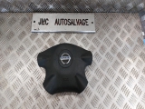 NISSAN NAVARA 5 DOOR ESTATE 1998-2016 AIR BAG (DRIVER SIDE) 1998,1999,2000,2001,2002,2003,2004,2005,2006,2007,2008,2009,2010,2011,2012,2013,2014,2015,2016NISSAN NAVARA D22 OFFSIDE DRIVERS RIGHT STEERING WHEEL AIRBAG 2001-2004      Used