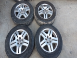 VW GOLF 5 DOOR HATCHBACK 1997-2006 ALLOY WHEELS - SET 1997,1998,1999,2000,2001,2002,2003,2004,2005,2006VW GOLF MK4 BORA 15 INCH ALLOY WHEELS 4 195/65/15 GOOD TYRES 5X100 PCD 1998-2005      Used