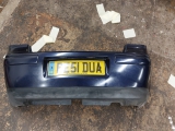 VW GOLF 5 DOOR HATCHBACK 1997-2006 BUMPER (REAR) BLUE 1997,1998,1999,2000,2001,2002,2003,2004,2005,2006VOLKSWAGEN VW GOLF MK4 5 DOOR HATCHBACK REAR BUMPER INDIGO BLUE LB5N 1998-2004      Used