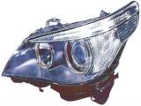 BMW E60 5 SERIES 2004-2007 HEADLIGHT/HEADLAMP (PASSENGER SIDE) 2004,2005,2006,2007BMW E60 E61 5 SERIES 2004-2007 HEADLIGHT *NEW*  WITH WASHER COVER PASSENGER SIDE THATCHAM APPROVED     Used