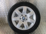 BMW E46 SALOON M47N 1998-2006 ALLOY WHEEL - SINGLE 1998,1999,2000,2001,2002,2003,2004,2005,2006GENUINE BMW E46 SALOON TOURING STAR SPOKE ALLOY WHEEL AND TYRE 16