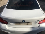 BMW F22 2 SERIES PRE LCI COUPE 2013-2017 2.0 BOOTLID 2013,2014,2015,2016,2017BMW 2 SERIES COUPE 13-19 F22 BOOT LID TRUNK TAILGATE ALPINE WHITE 300 *DAMAGED* 7335376      Used