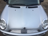 MINI R50 COOPER PRE LCI HATCHBACK 2000-2004 1.6 BONNET 2000,2001,2002,2003,2004MINI R50 R52 ONE COOPER HATCH CAB 01-06 BONNET HOOD PANEL BARE PURE SILVER 900  7067753 7037431 0141642     Used