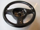 BMW E46 TOURING 1998-2007 STEERING WHEEL WITH MULTIFUNCTIONS 1998,1999,2000,2001,2002,2003,2004,2005,2006,2007BMW E46 3 SERIES M-SPORT LEATHER STEERING WHEEL WITH MULTIFUNCTION GENUINE CJ2      Used