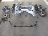 BMW F10 5 SERIES 4 DOOR SALOON 2009-2013 2.0 AXLE (FRONT) 2009,2010,2011,2012,2013BMW F10 F11 2.0 DIESEL 2010 FRONT SUSPENSION AXLE SUBFRAME ARMS COMPLETE BRAKES      Used
