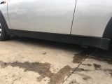 MINI R50 COOPER PRE LCI HATCHBACK 2000-2004 SIDE SKIRT (PASSENGER SIDE) PURE SILVER 900 2000,2001,2002,2003,2004MINI R50 ONE COOPER HATCH PASSENGER LEFT SIDE SKIRT SILL TRIM COVER 1505863 1505863     Used