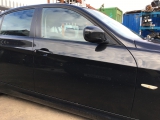 BMW E90 3 SERIES LCI SALOON 2009-2012 DOOR BARE (FRONT DRIVER SIDE) BLACK SAPPHIRE 475 2009,2010,2011,2012BMW 3 SERIES E90 E91 SALOON TOURING DRIVERS RIGHT FRONT DOOR BARE BLACK 475   7203644 7152686     Used