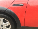 MINI ONE HATCHBACK 2004-2007 WING (PASSENGER SIDE) 851 CHILI RED 2004,2005,2006,2007MINI R50 R52 R53 COOPER S HATCH CAB 01-07 PASSENGER LEFT FRONT WING CHILI RED 7037437     Used