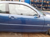 BMW I E46 COUPE 1999-2003 DOOR BARE (FRONT DRIVER SIDE) TOPAZ BLUE 1999,2000,2001,2002,2003BMW I E46 COUPE 1999-2003 DOOR BARE (FRONT DRIVER SIDE) TOPAZ BLUE 7038092     Used