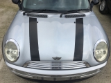 MINI R50 PRE LCI HATCHBACK 2001-2006 1.6 BONNET 2001,2002,2003,2004,2005,2006MINI R50 R52 ONE COOPER HATCH CAB 01-06 BONNET HOOD PANEL BARE PURE SILVER 900 7067753 7037431 0141642     Used