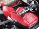 BMW E85 Z4 2 DOOR CONVERTIBLE 2002-2008 SEATS & DOOR CARDS 2002,2003,2004,2005,2006,2007,2008BMW E85 Z4 ROADSTER RED LEATHER ELECTRIC MEMORY HEATED SEATS AND DOOR CARDS        Used