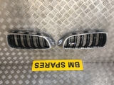 BMW F30 2011-2018 KIDNEY GRILLES SET (PAIR) 2011,2012,2013,2014,2015,2016,2017,2018BMW M3 F80 12-18 FRONT BUMPER KIDNEY GRILLES PAIR LEFT & RIGHT 8054332 8056411 8054332 8056411 8068581 2352813 8068581 2352812 GRILLE SET BMW F10 5 SERIES    Used