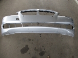 BMW F10 5 SERIES 2010-2017 BUMPER BARE (FRONT)  2010,2011,2012,2013,2014,2015,2016,2017BMW F10 F11 5 SERIES FRONT BUMPER BARE WITH PDC HLW TITAN SILVER DAMAGED CS2       Used