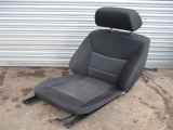 BMW E90 LCI 2004-2012 SEAT (FRONT PASSENGER SIDE) 2004,2005,2006,2007,2008,2009,2010,2011,2012BMW E90 E91 3 SERIES DRIVERS SIDE FRONT SEAT CLOTH INTERIOR MANUAL BLACK/GREY       Used