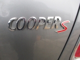 MINI R56 COOPER S 2006-2013 REAR BOOT BADGE  2006,2007,2008,2009,2010,2011,2012,2013MINI R53 R55 R56 R57 R58 R59 R60 R61 COOPER S BOOT TAILGATE LETTERING BADGES 2755618     Used