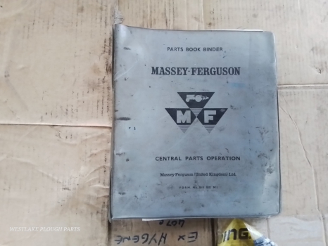 Westlake Plough Parts – Massey Ferguson Parts Manual 17-7 3 Ton Trailer 
