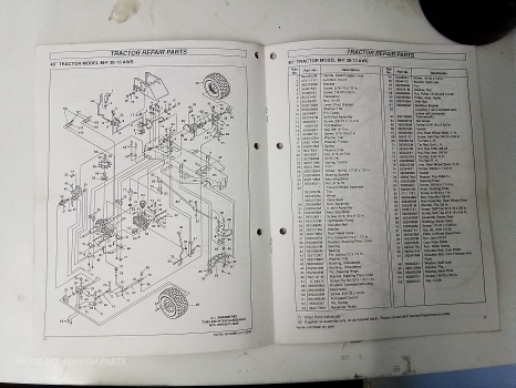 Westlake Plough Parts – Massey Ferguson Parts Manual 30-13 Tractor AWS 
